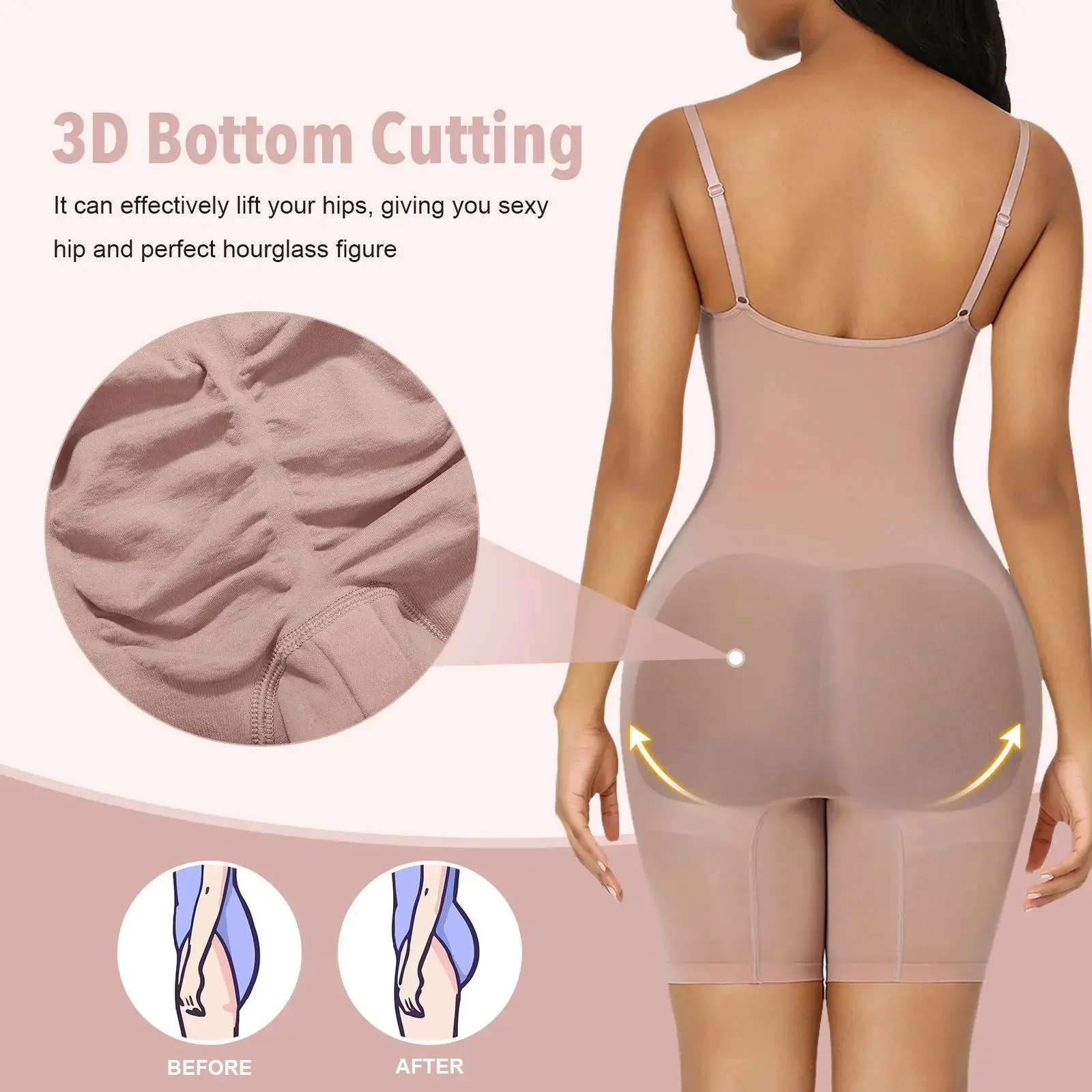 ชุดกระชับสัดส่วนแบบชิ้นเดียว ค - Shapewear Bodysuit Firm บทวิจารณ์และราคา