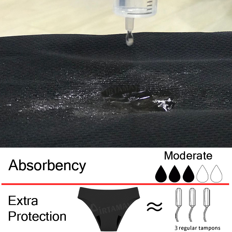 ชุดว่ายน้ำไร้ตะเข็บสำหรับผู้หญ - Period Panty Absorbent บทวิจารณ์และราคา